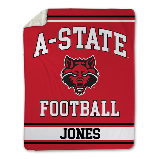 Arkansas State - NCAA Football : Adam Jones - Blanket-0