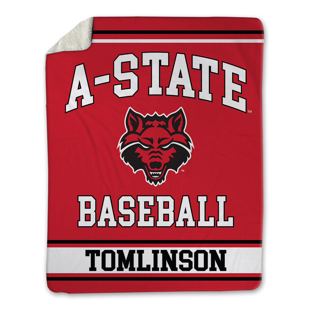 Arkansas State - NCAA Baseball : Houston Tomlinson - Blanket-0