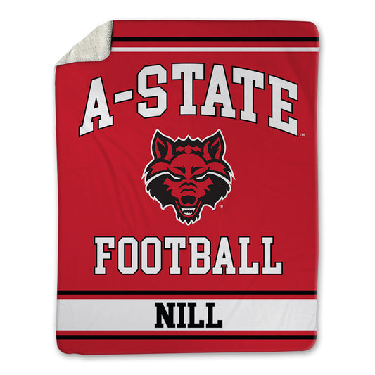 Arkansas State - NCAA Football : Kyle Nill - Blanket-0