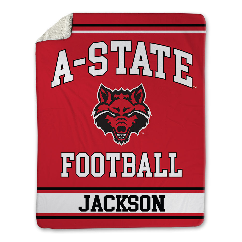 Arkansas State - NCAA Football : Braden Jackson - Blanket-0