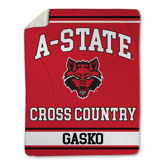 Arkansas State - NCAA Men's Cross Country : Aviel Gasko - Blanket-0