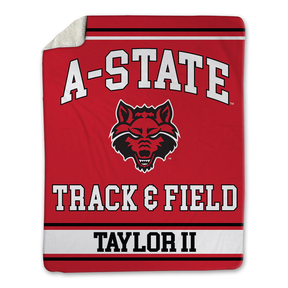 Arkansas State - NCAA Men's Track & Field : Bub Taylor II - Blanket-0