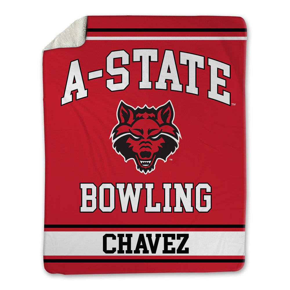Arkansas State - NCAA Women's Bowling : Malaya Chavez - Blanket-0