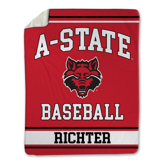 Arkansas State - NCAA Baseball : Chase Richter - Blanket-0