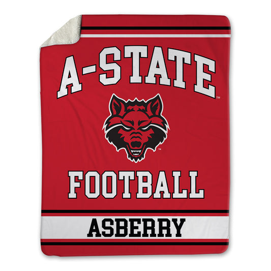 Arkansas State - NCAA Football : Noland Asberry - Blanket-0