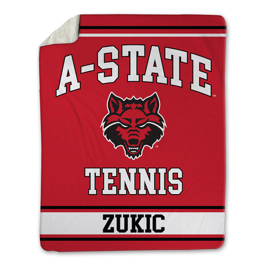 Arkansas State - NCAA Women's Tennis : Nejla Zukic - Blanket-0