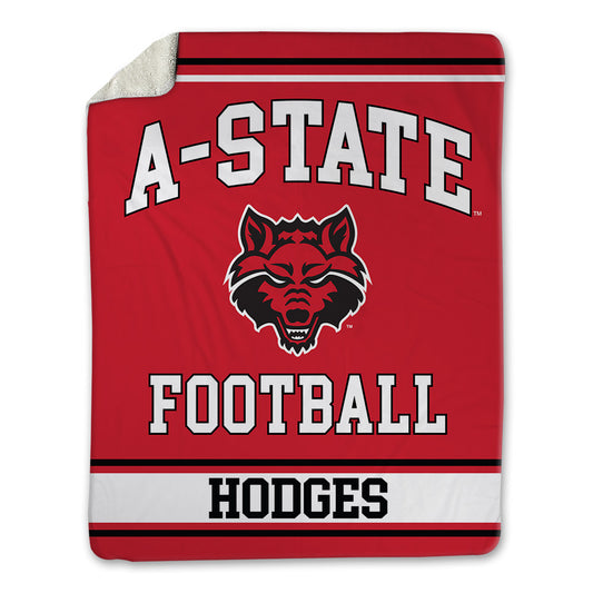 Arkansas State - NCAA Football : Justin Hodges - Blanket-0