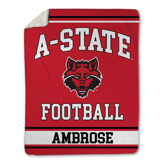 Arkansas State - NCAA Football : Cameron Ambrose - Blanket-0