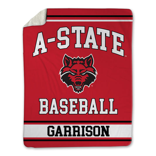 Arkansas State - NCAA Baseball : Cooper Garrison - Blanket-0