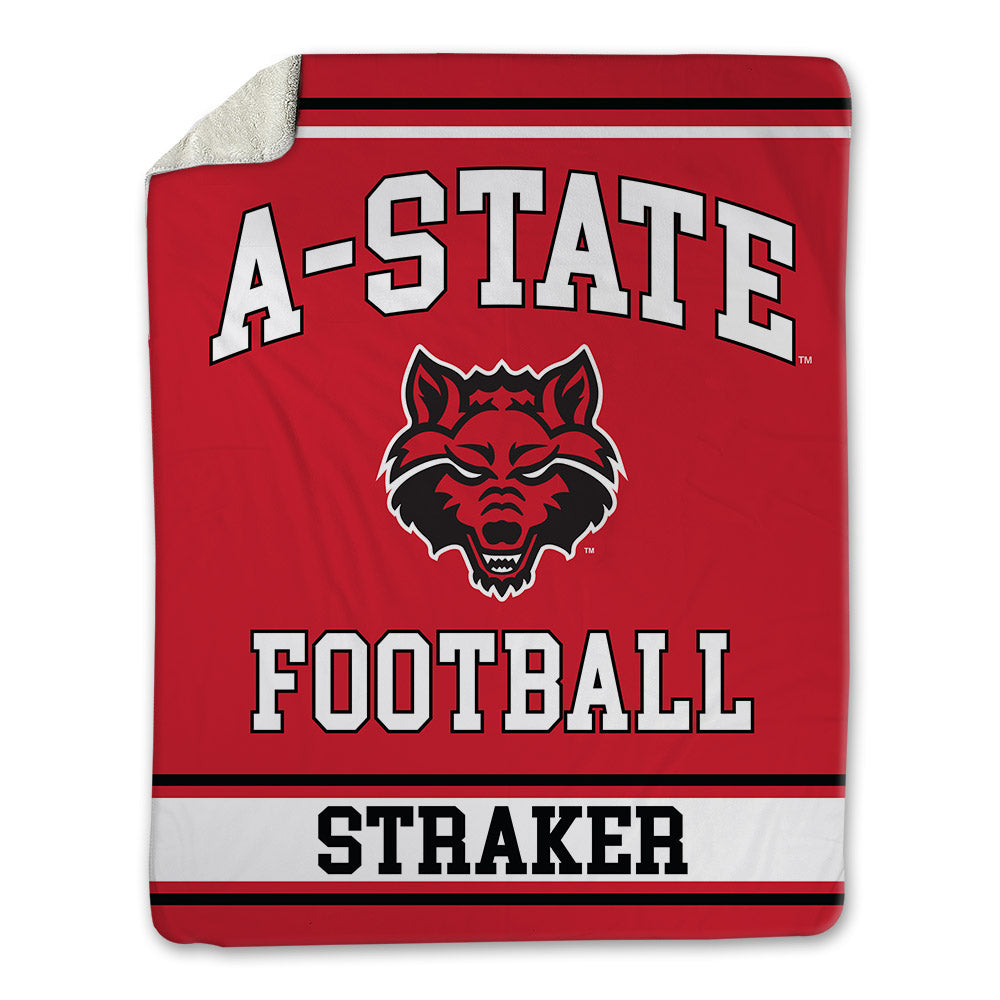 Arkansas State - NCAA Football : Melique Straker - Blanket-0