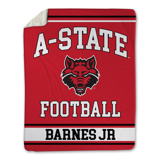 Arkansas State - NCAA Football : Brandon Barnes Jr - Blanket-0
