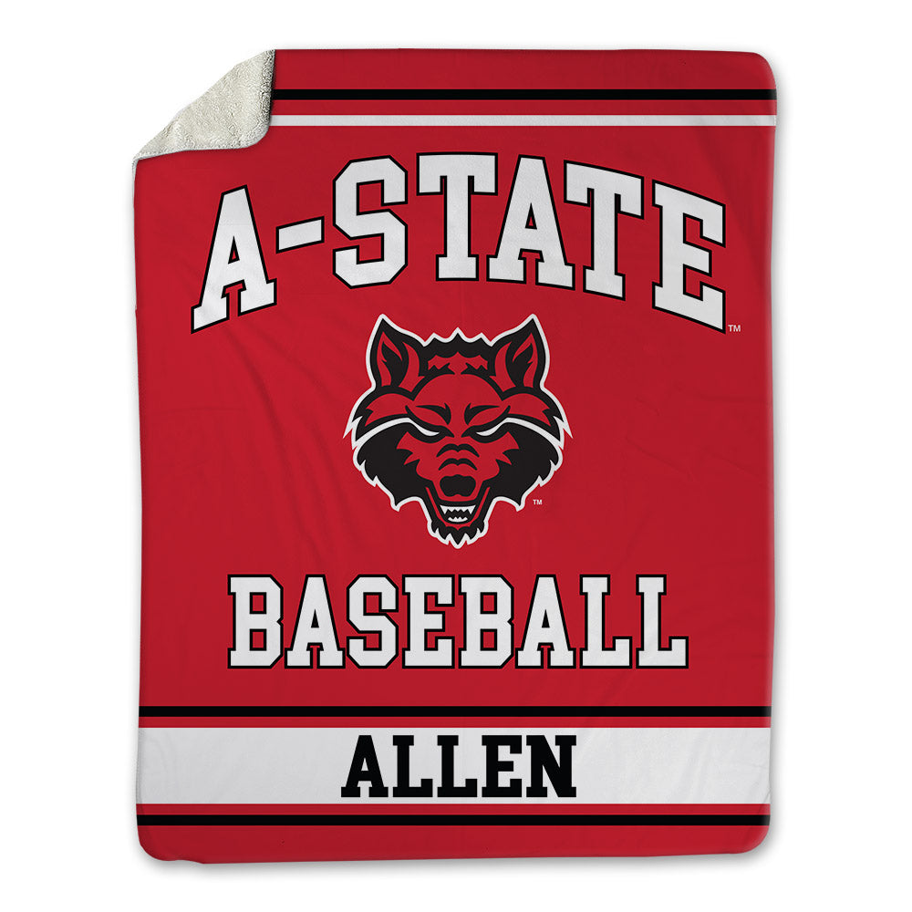 Arkansas State - NCAA Baseball : Andrew Allen - Blanket-0