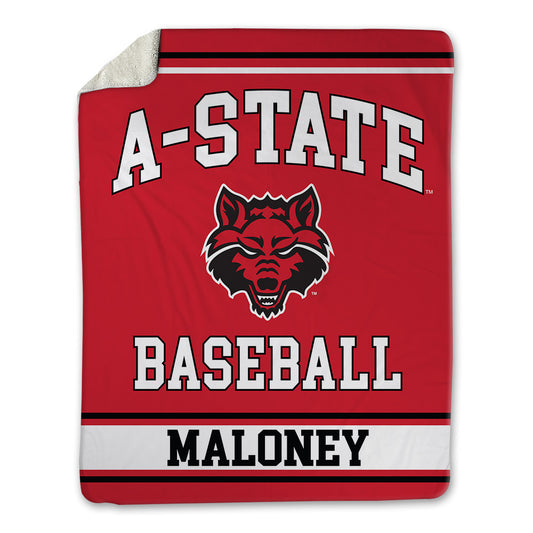 Arkansas State - NCAA Baseball : Collin Maloney - Blanket-0