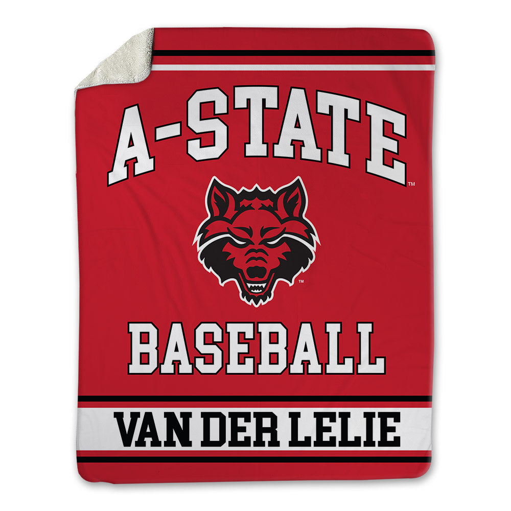 Arkansas State - NCAA Baseball : Jelle van der Lelie - Blanket-0