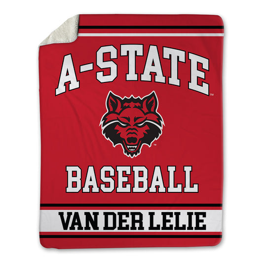 Arkansas State - NCAA Baseball : Jelle van der Lelie - Blanket-0