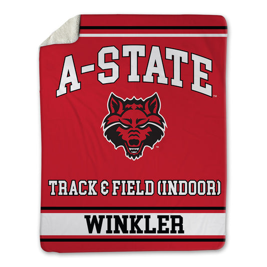 Arkansas State - NCAA Women's Track & Field : Lizzee Winkler - Blanket-0