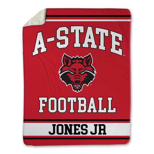 Arkansas State - NCAA Football : Leon Jones Jr - Blanket-0