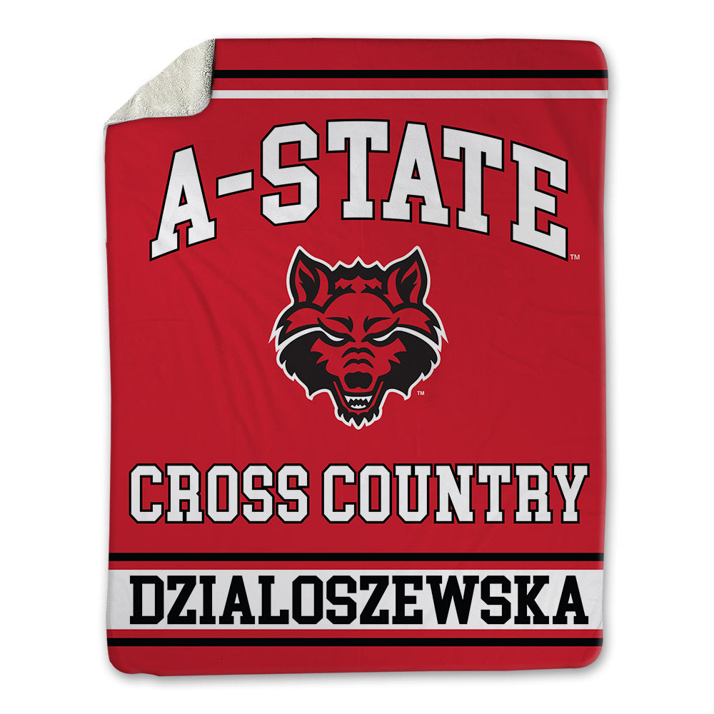 Arkansas State - NCAA Women's Cross Country : Maja Dzialoszewska - Blanket-0