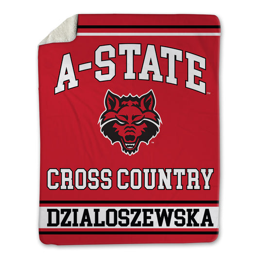 Arkansas State - NCAA Women's Cross Country : Maja Dzialoszewska - Blanket-0