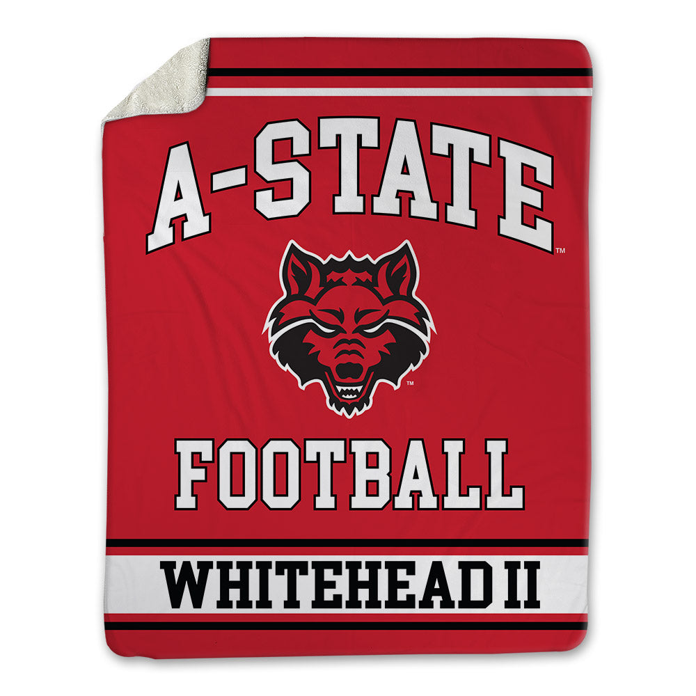 Arkansas State - NCAA Football : Bryan Whitehead II - Blanket-0