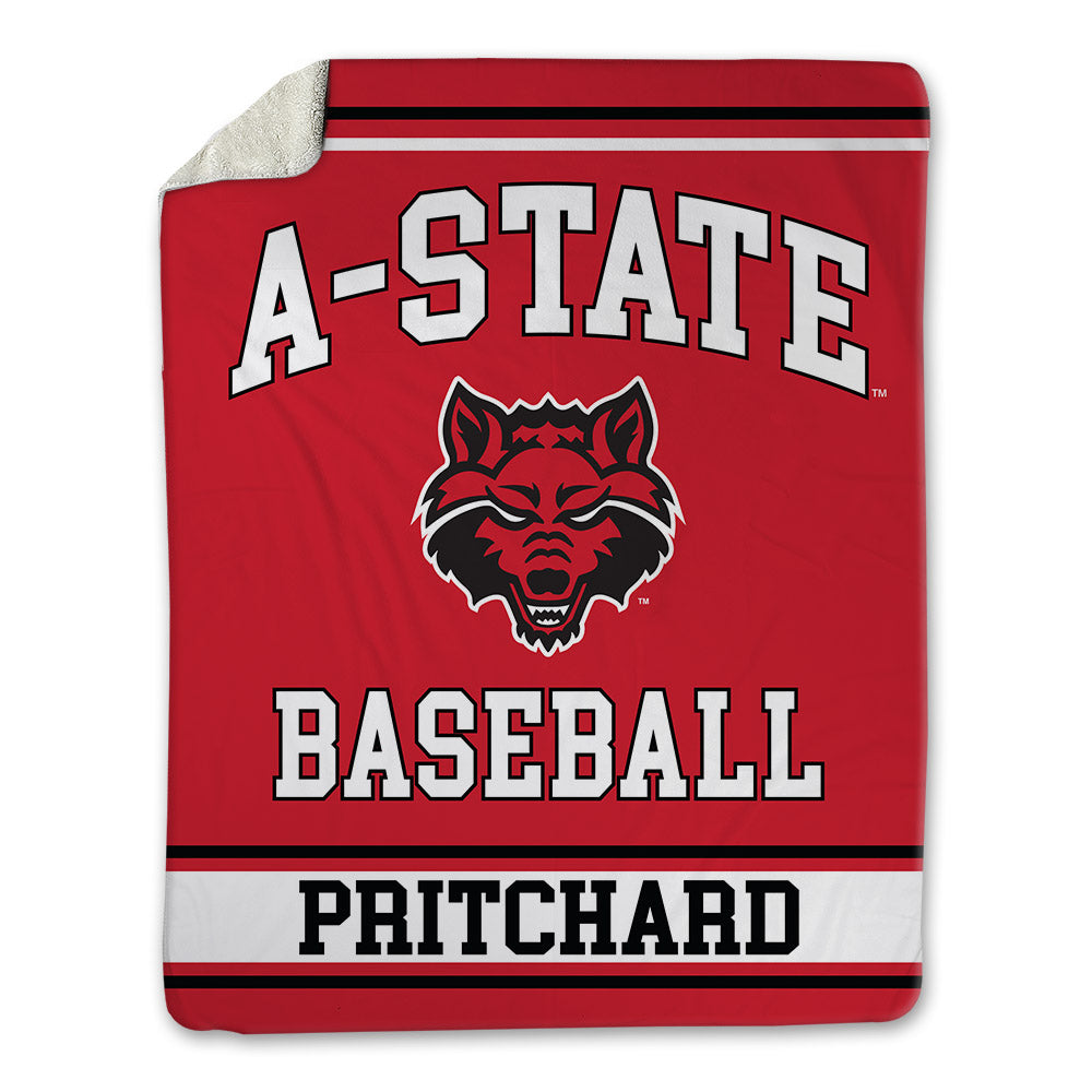 Arkansas State - NCAA Baseball : Wes Pritchard - Blanket-0