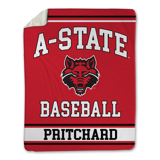 Arkansas State - NCAA Baseball : Wes Pritchard - Blanket-0
