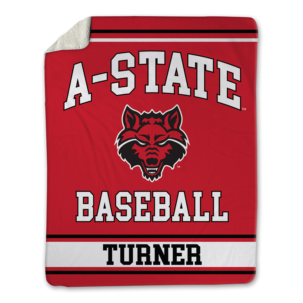 Arkansas State - NCAA Baseball : Kole Turner - Blanket-0