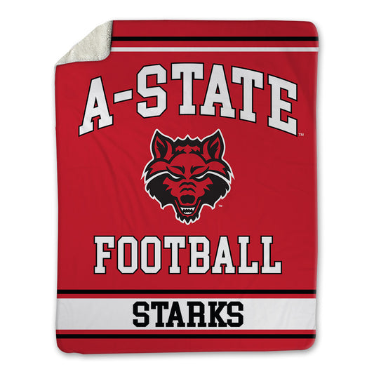 Arkansas State - NCAA Football : Tj Starks - Blanket-0