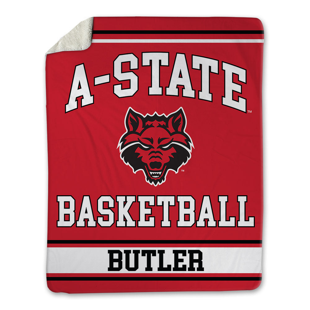 Arkansas State - NCAA Men's Basketball : Zane Butler - Blanket-0