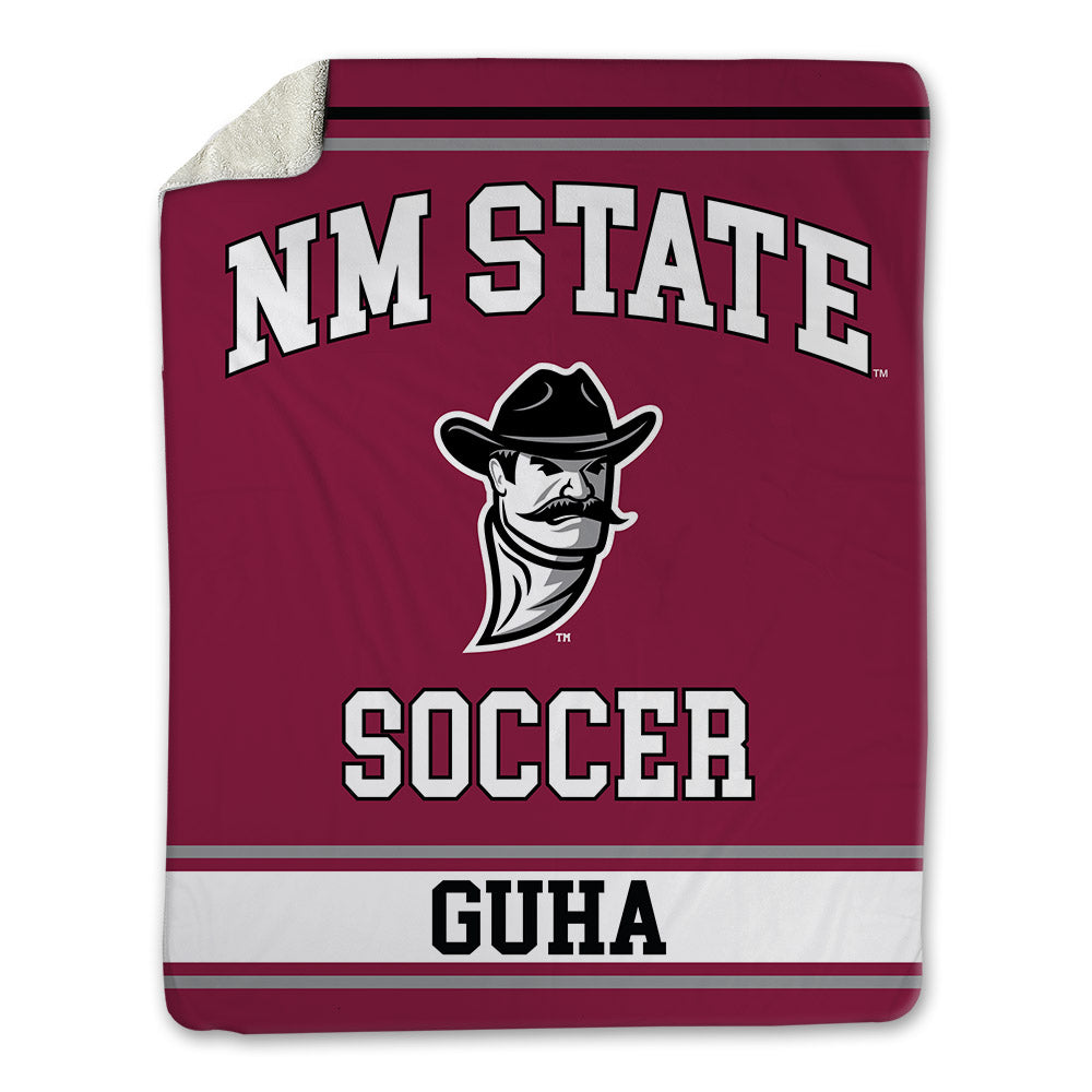 NMSU - NCAA Women's Soccer : Valerie Guha - Blanket-0