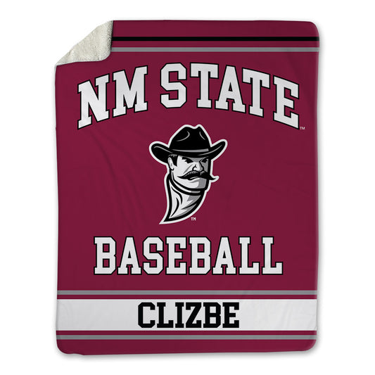 NMSU - NCAA Baseball : Brandon Clizbe - Blanket-0