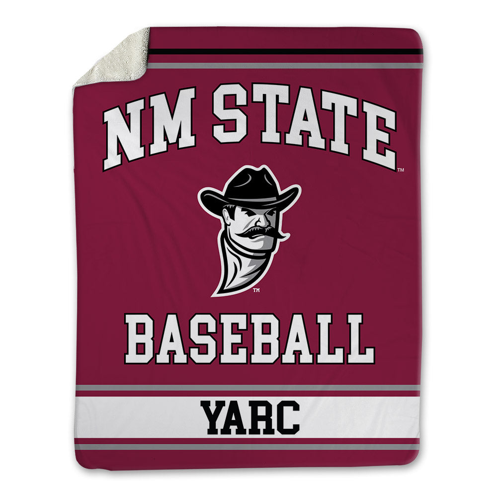 NMSU - NCAA Baseball : Matthew Yarc - Blanket-0