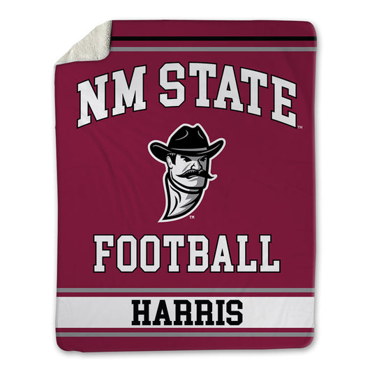 NMSU - NCAA Football : Gavin Harris - Blanket-0