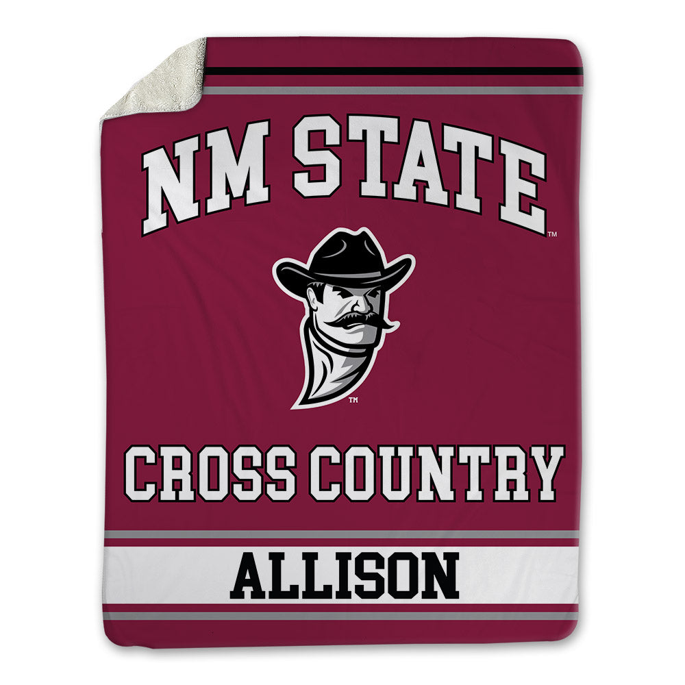 NMSU - NCAA Women's Cross Country : Nia Allison - Blanket-0