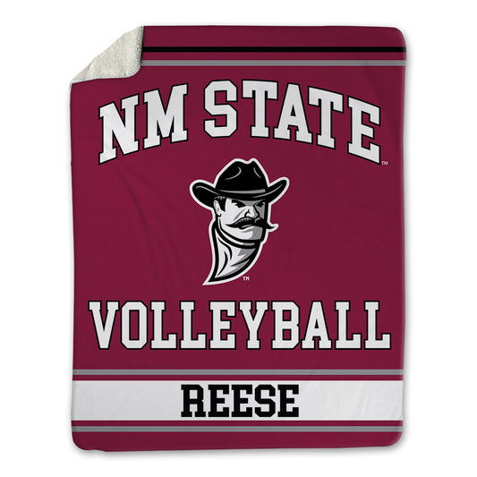 NMSU - NCAA Women's Volleyball : Nellie Reese - Blanket-0