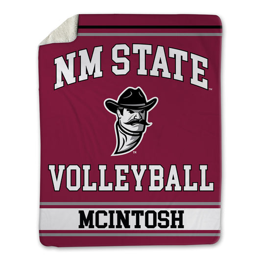 NMSU - NCAA Women's Volleyball : Sidney McIntosh - Blanket-0