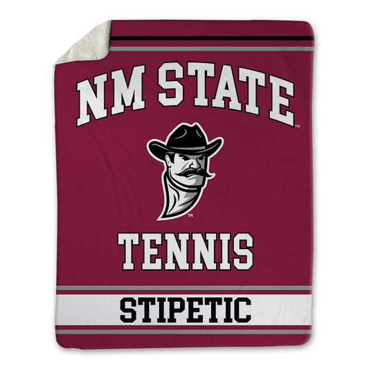 NMSU - NCAA Men's Tennis : Roko Stipetic - Blanket-0