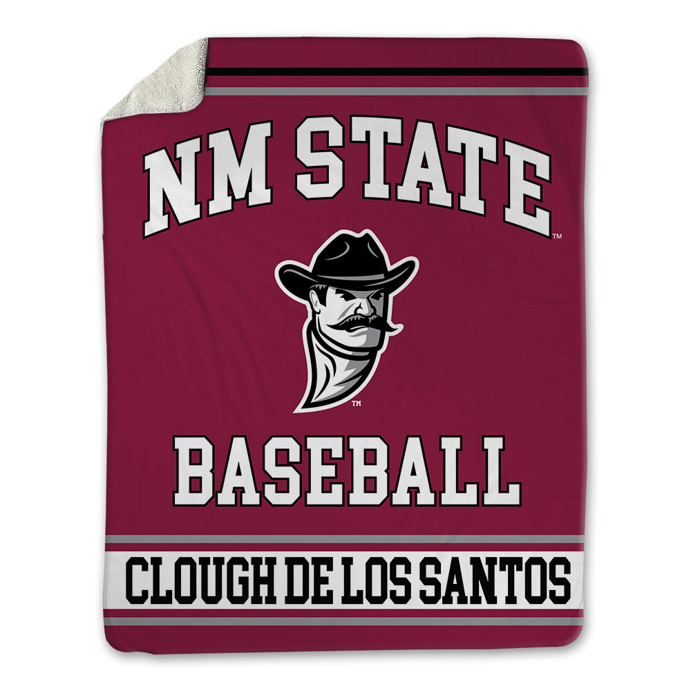 NMSU - NCAA Baseball : Jonatan Clough De Los Santos - Blanket-0