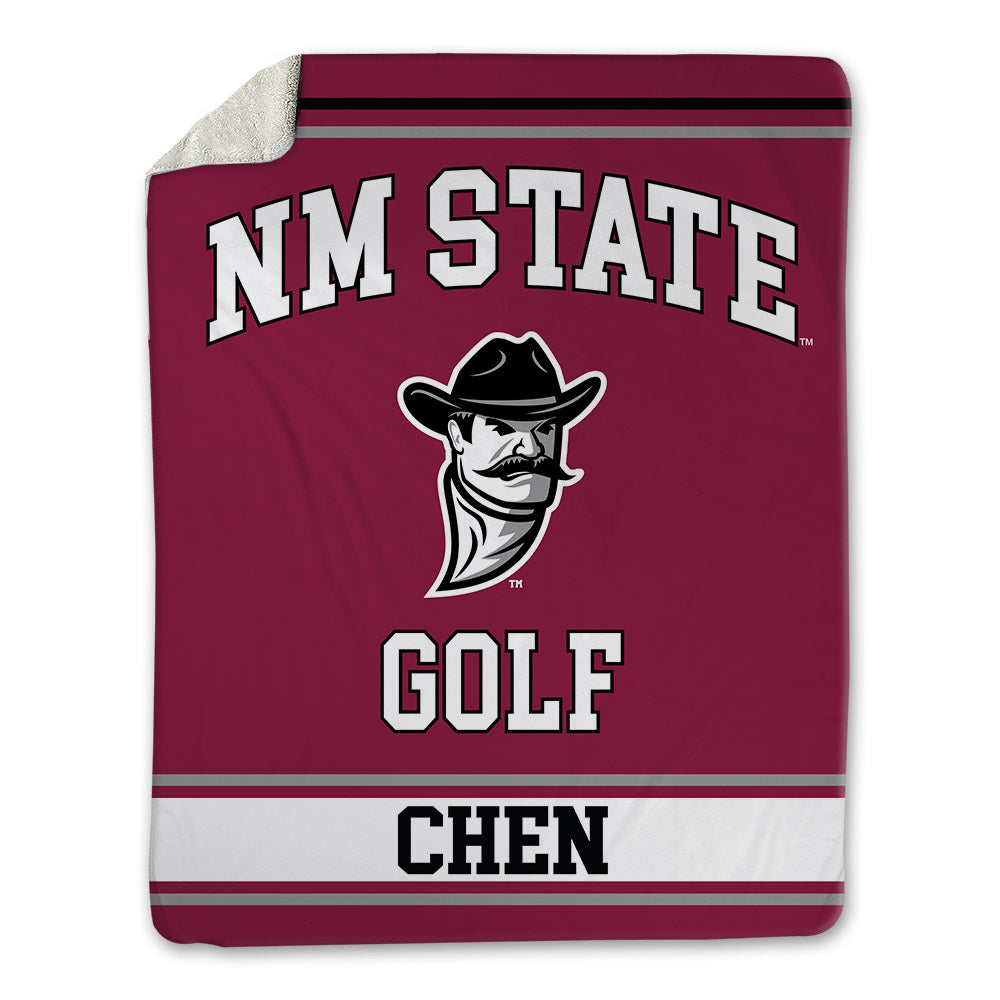 NMSU - NCAA Women's Golf : Kaylee Chen - Blanket-0