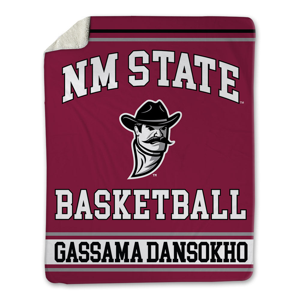 NMSU - NCAA Women's Basketball : Fanta Gassama Dansokho - Blanket-0