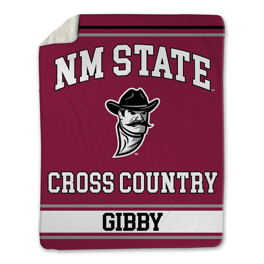 NMSU - NCAA Men's Cross Country : Andrew Gibby - Blanket-0