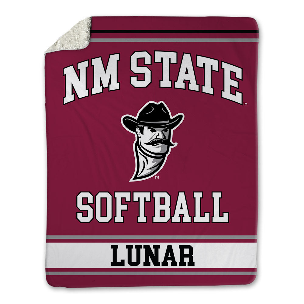 NMSU - NCAA Softball : Kendal Lunar - Blanket-0