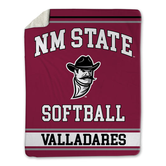 NMSU - NCAA Softball : Jade Valladares - Blanket-0