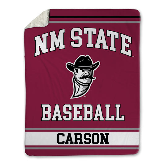 NMSU - NCAA Baseball : Cody Carson - Blanket-0