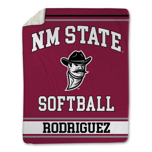 NMSU - NCAA Softball : Zantelle Rodriguez - Blanket-0