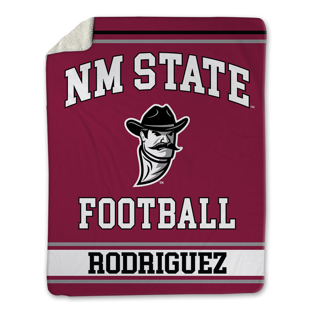 NMSU - NCAA Football : Mateo Rodriguez - Blanket-0