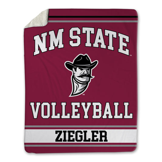 NMSU - NCAA Women's Volleyball : Zoe Ziegler - Blanket-0