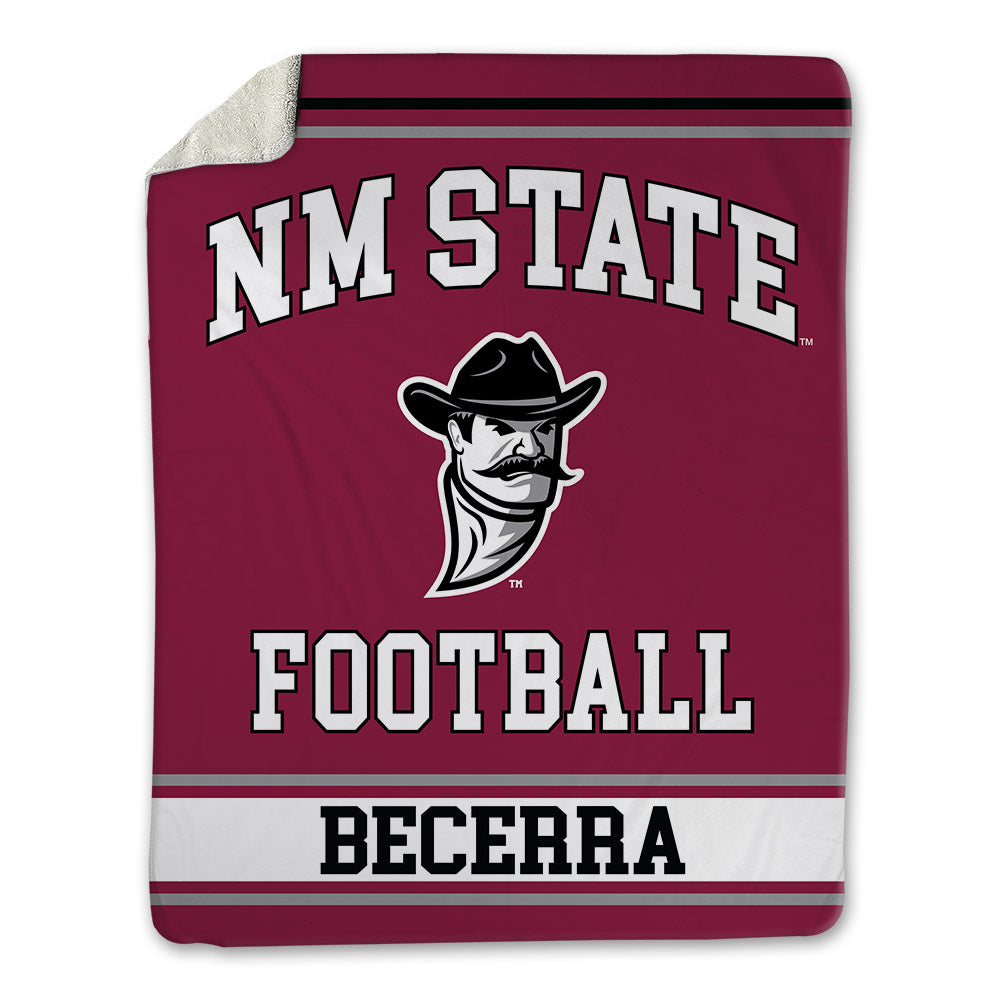 NMSU - NCAA Football : Merrick Becerra - Blanket-0