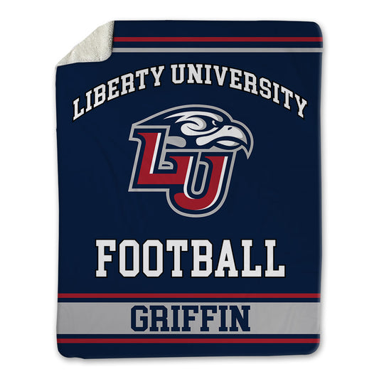 Liberty - NCAA Football : Eldric Griffin - Blanket-0