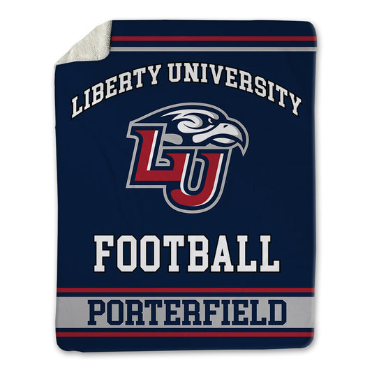 Liberty - NCAA Football : Hunter Porterfield - Blanket-0